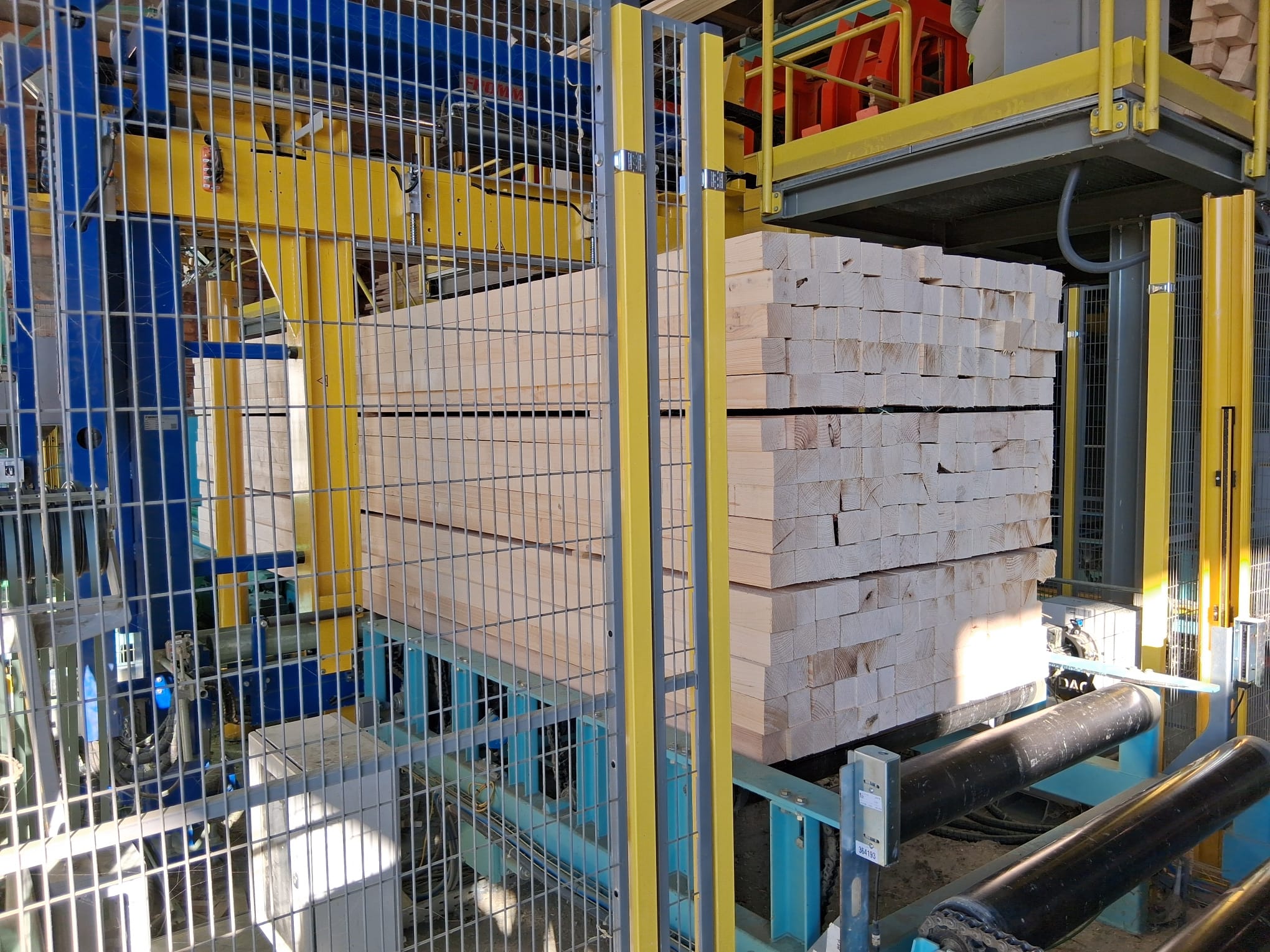Timber production line